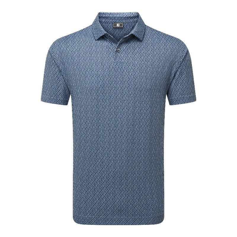FootJoy Modernist Geo Pique Golf Polo Shirt 37792