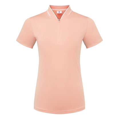 FootJoy Ladies Zip Blade Golf Polo Shirt 39374