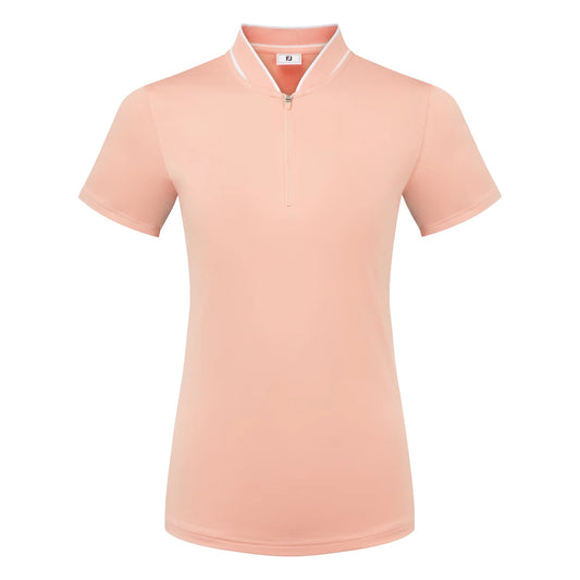FootJoy Ladies Zip Blade Golf Polo Shirt 39374