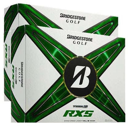 Bridgestone Tour B RXS Double Dozen Golf Balls + Free Cap