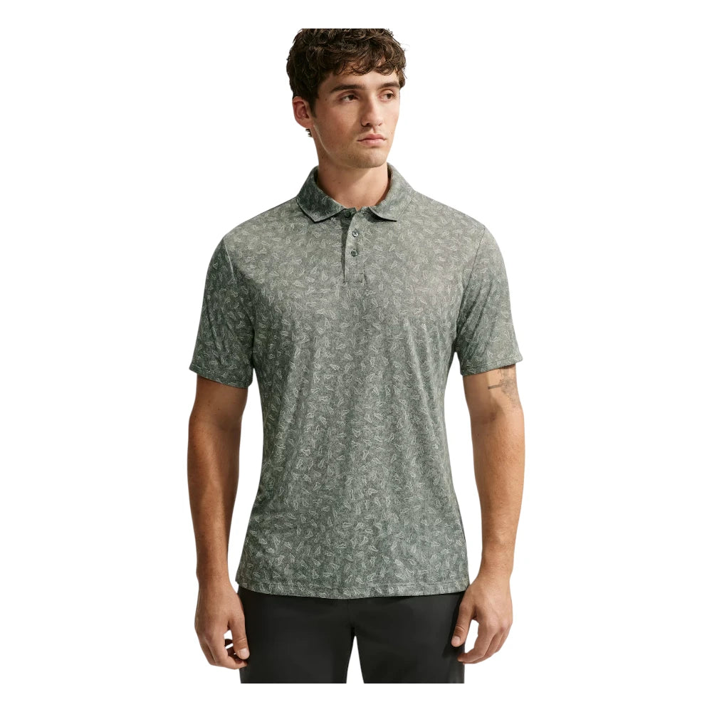 Nike Par Dri-FIT Grass Print Golf Polo Shirt IO0734