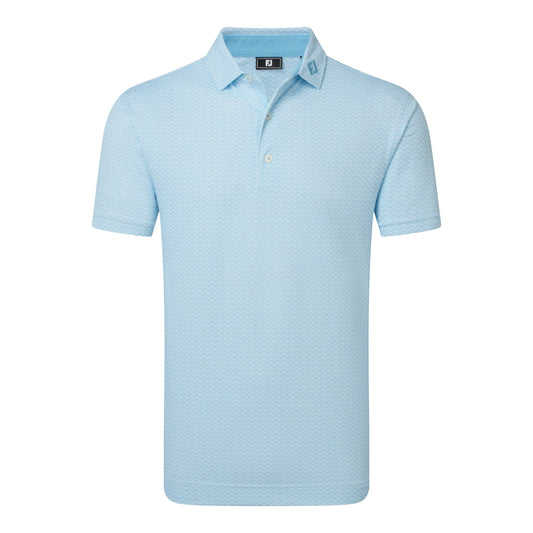FootJoy Scallop Geo Pique Golf Polo Shirt 39239
