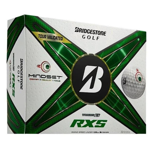 Bridgestone Tour B RXS Mindset Double Dozen Golf Balls + Free Cap