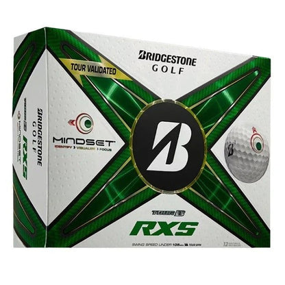 Bridgestone Tour B RXS Mindset Double Dozen Golf Balls + Free Cap