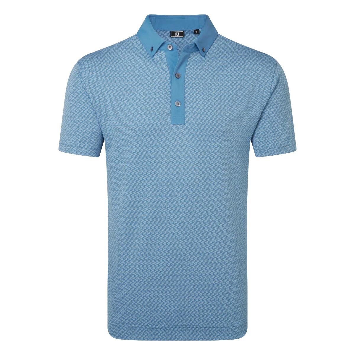 FootJoy Star Geo Jacquard Golf Polo Shirt 39256