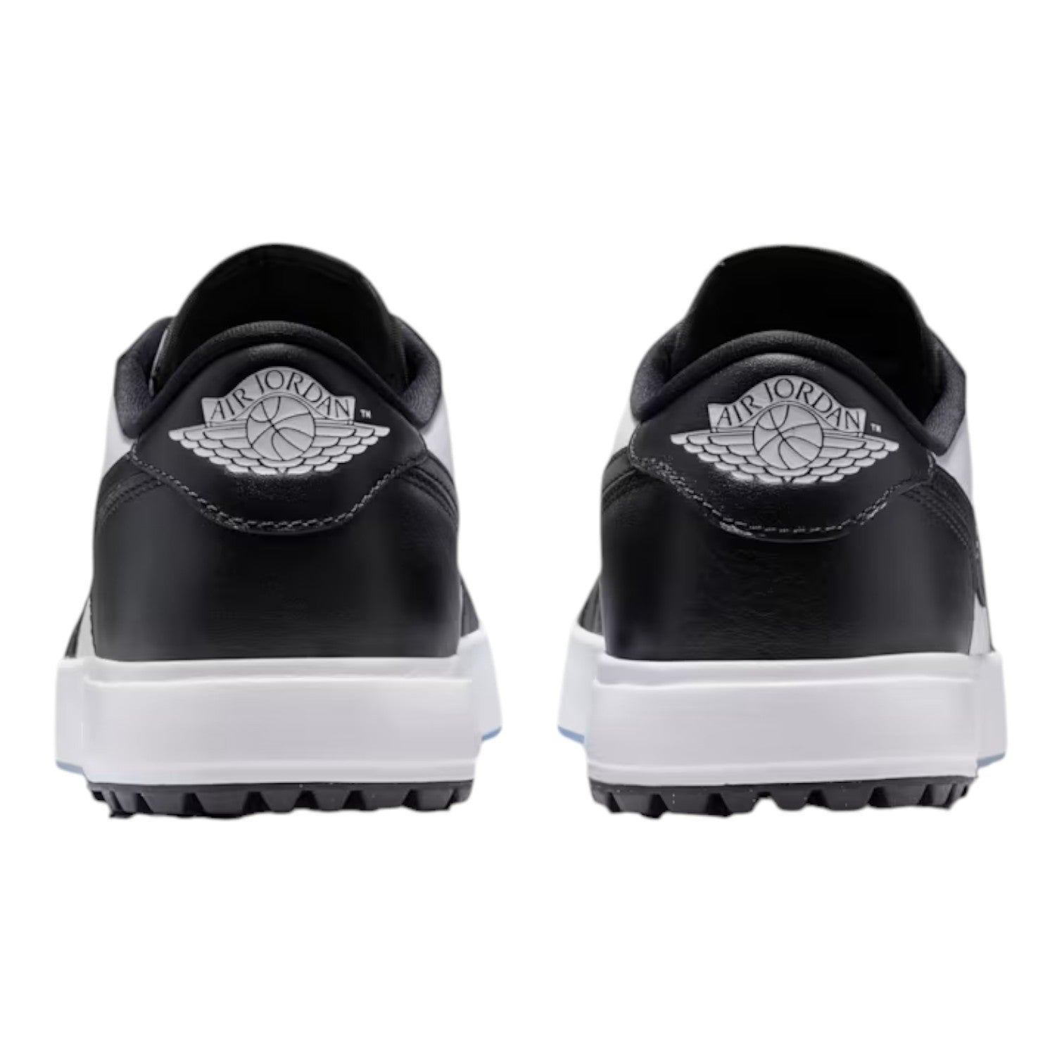 Nike Air Jordan 1 Low Spiked Golf Shoes | White/White/Black