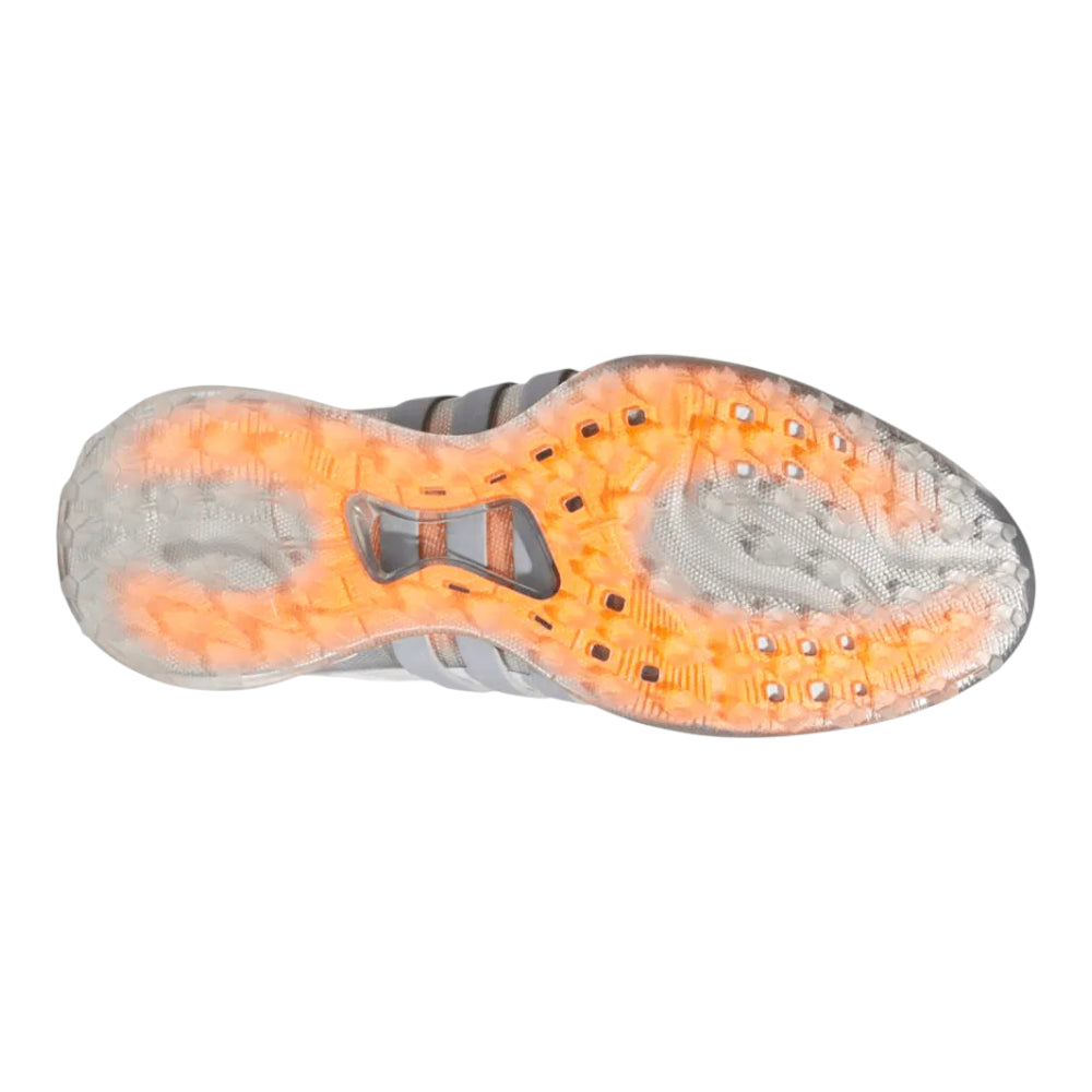 adidas Tour 360 25 Spikeless Golf Shoes JR4469 Dash Grey/Halo Silver/Lucid  Orange – Clarkes Golf