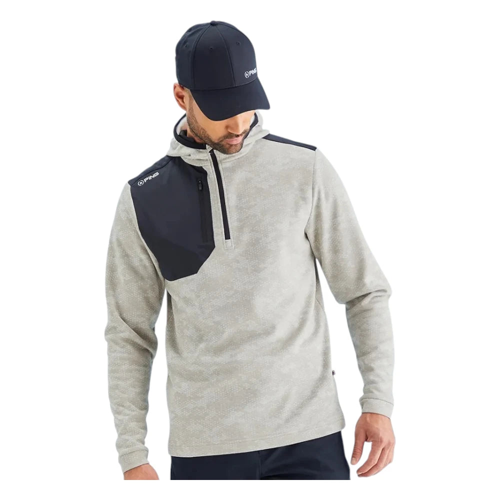 Ping Nexa Hooded 1/2 Zip Fleece Golf Mid Layer P03767