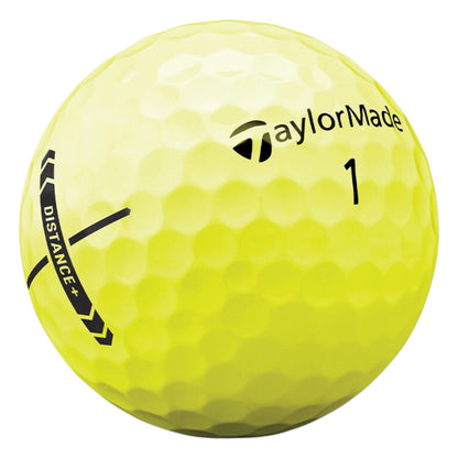 Taylormade 2026 Distance Plus Yellow Golf Balls | 3 For 2