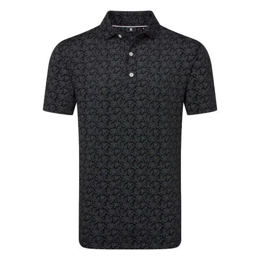 FootJoy Wingtip Floral Lisle Golf Polo Shirt 39266