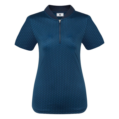 FootJoy Ladies Zip Blade Golf Polo Shirt 39375