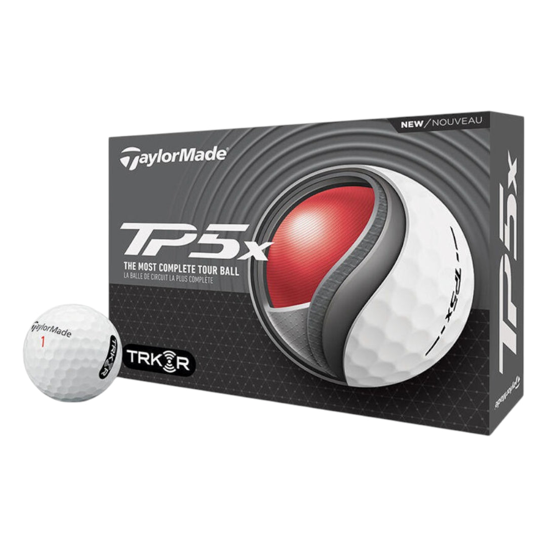 TaylorMade TP5x TRK-R Golf Balls | White