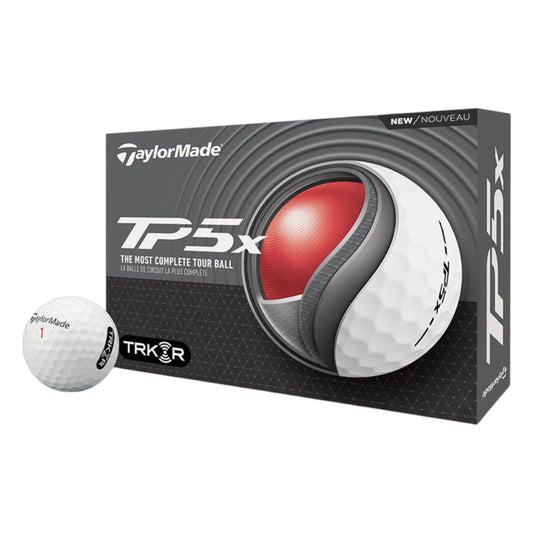 TaylorMade TP5x TRK-R Golf Balls | White