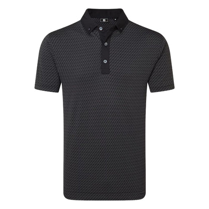 FootJoy Star Geo Jacquard Golf Polo Shirt 39258