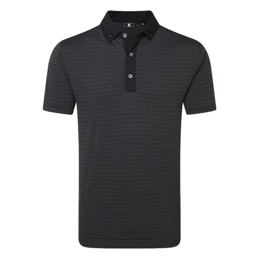 FootJoy Star Geo Jacquard Golf Polo Shirt 39258