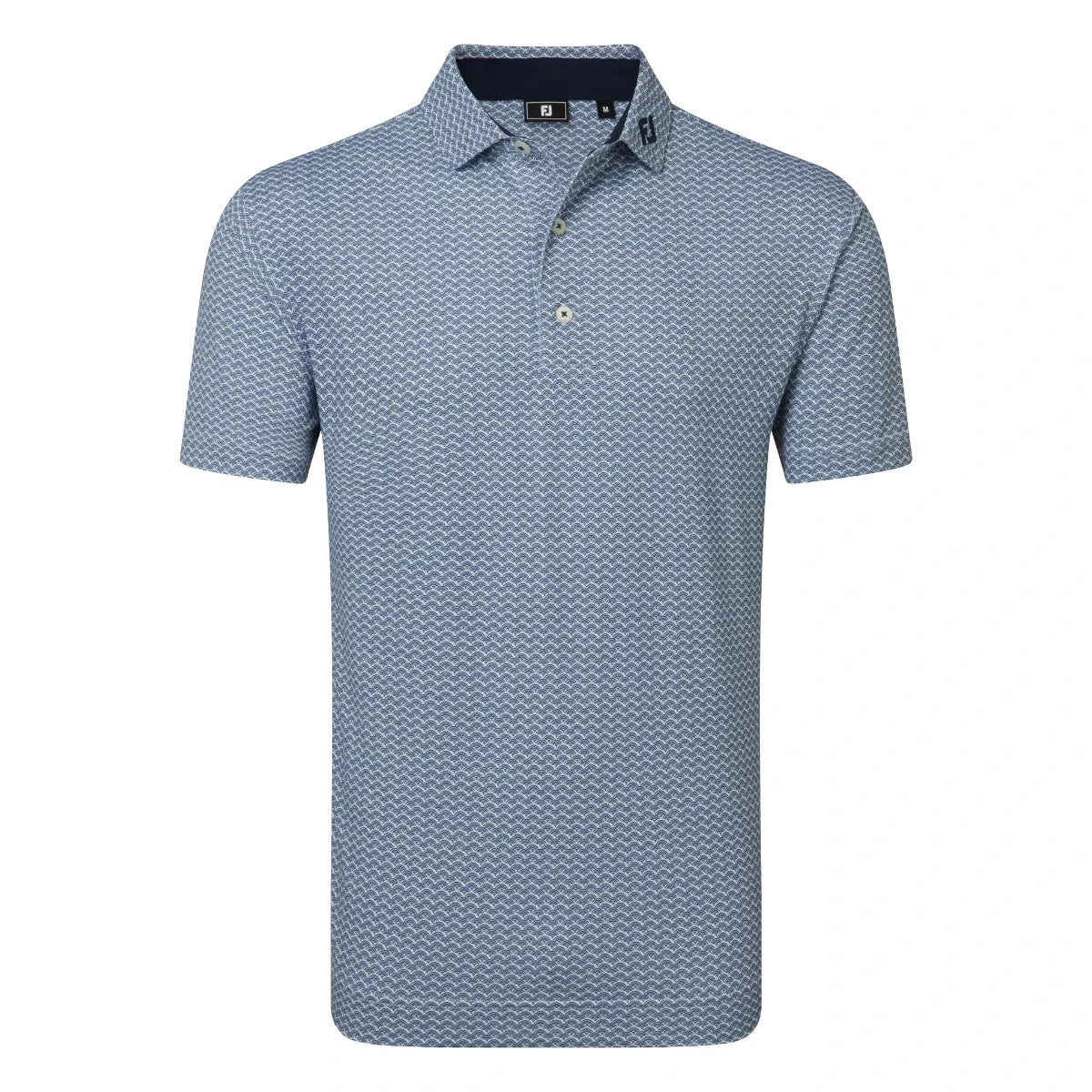 FootJoy Scallop Geo Pique Golf Polo Shirt 39241