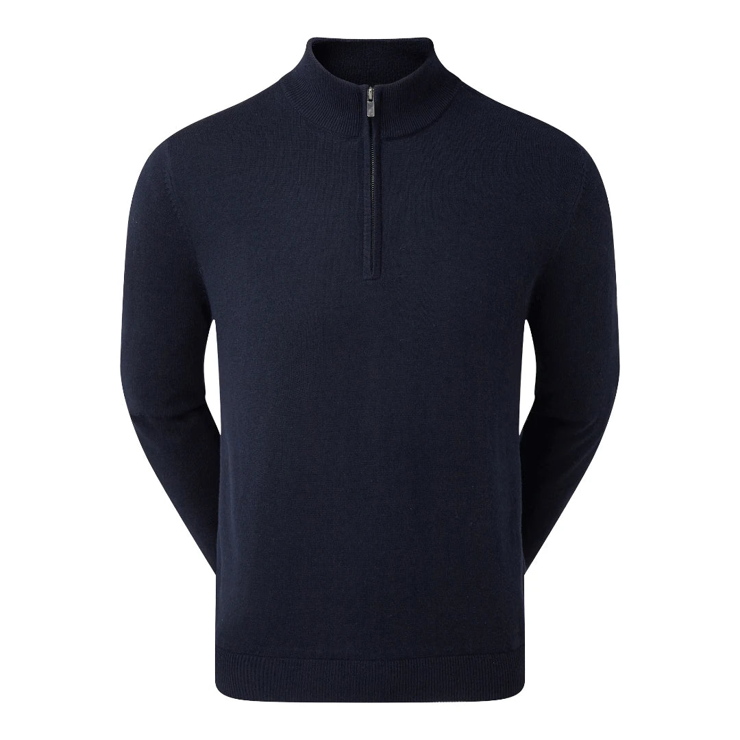 FootJoy Wool Blend 1/2 Zip Lined Golf Sweater 90210