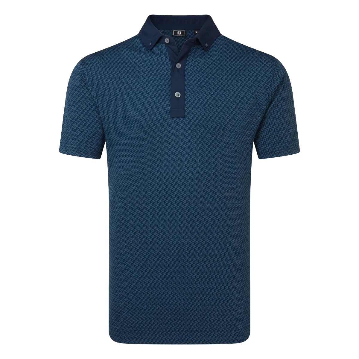 FootJoy Star Geo Jacquard Golf Polo Shirt 39259