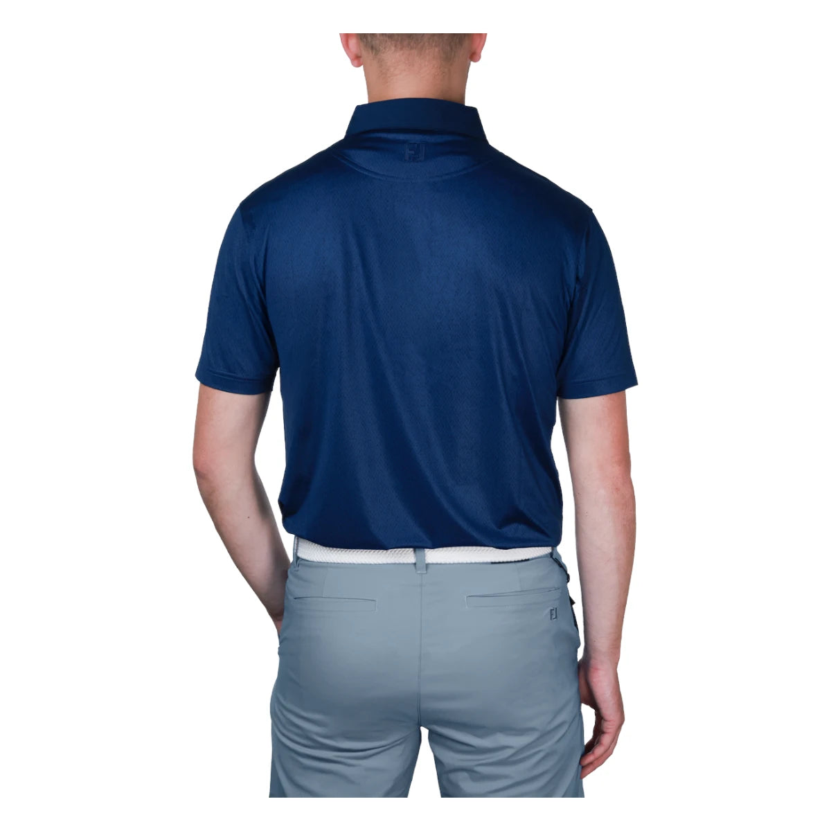 FootJoy Tailor Texture Lisle Golf Polo Shirt 40932