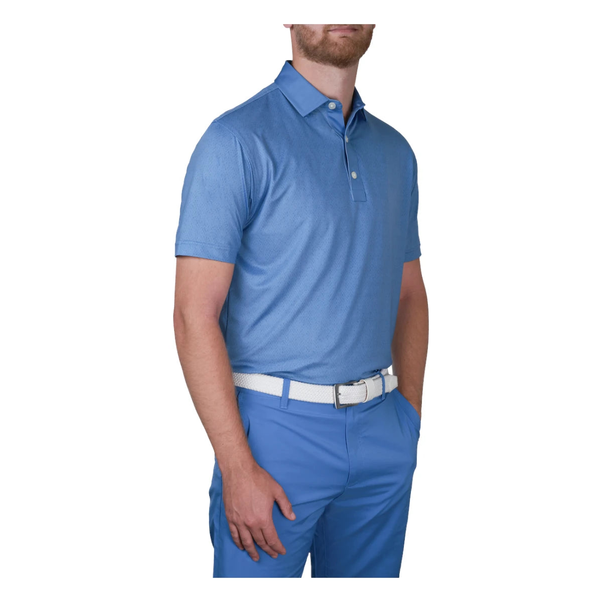 FootJoy Tailor Texture Lisle Golf Polo Shirt 40933