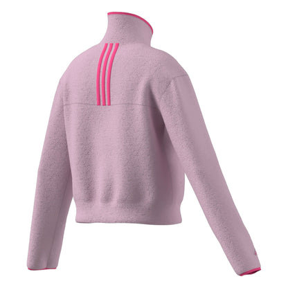 adidas Girls Polarfleece Golf Quarter-Zip JP4058