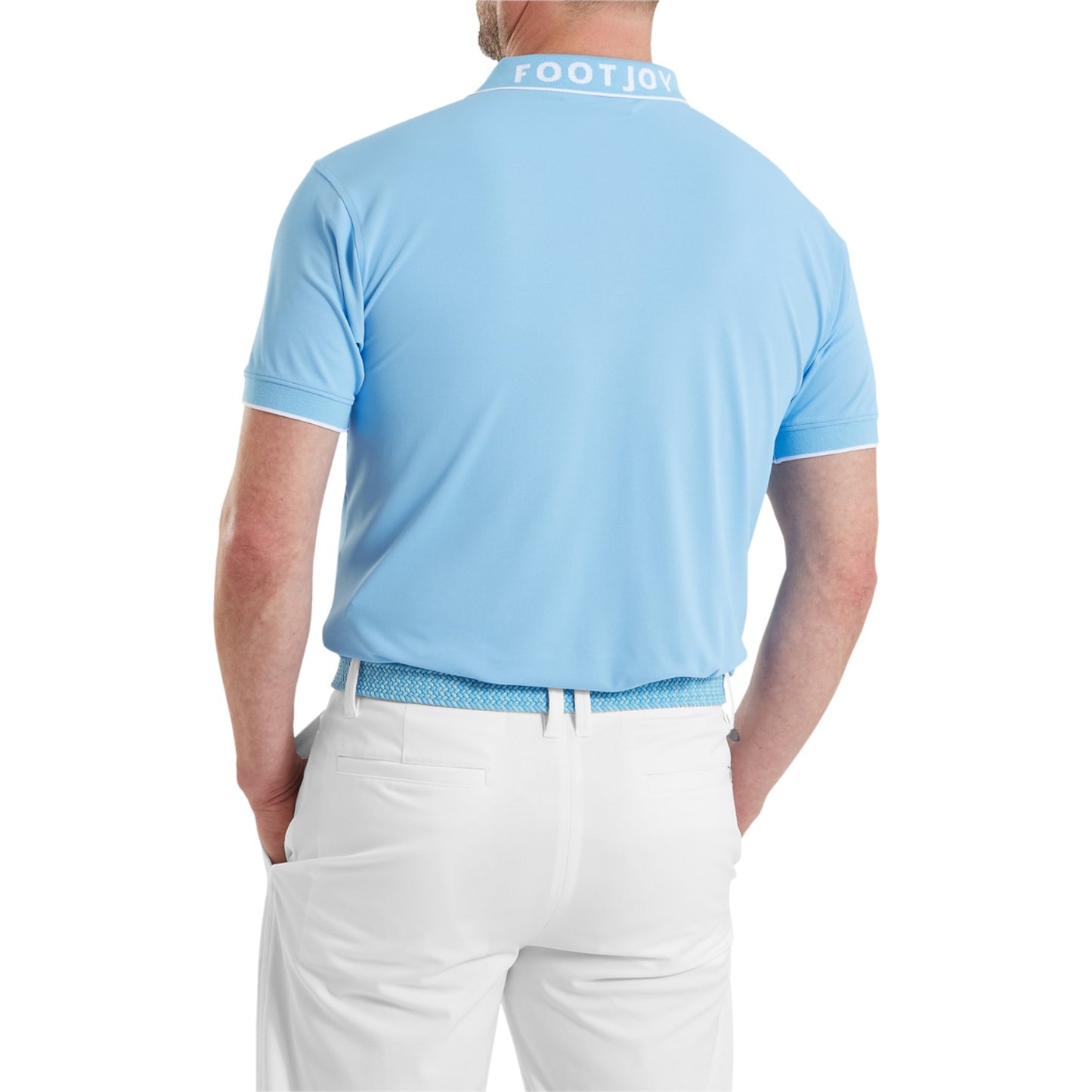 Footjoy Wordmark Pique Golf Polo Shirt 39276