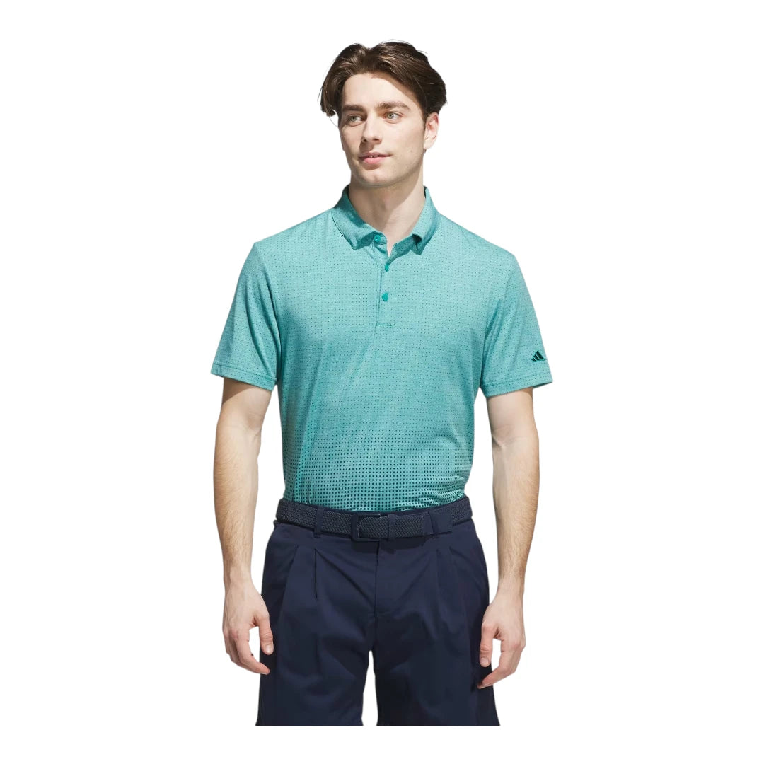 adidas Go-To Rise Print Golf Polo Shirt KA7918