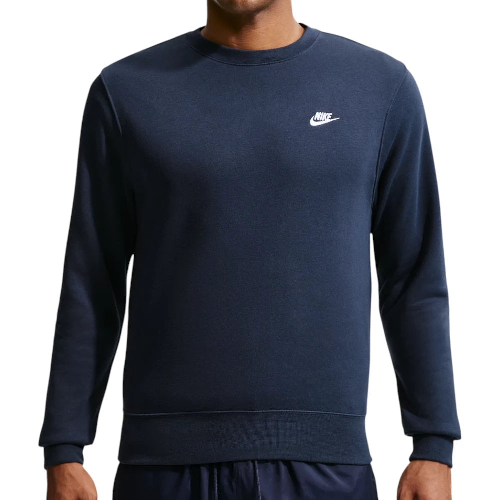 Nike Club Fleece Crew Neck Golf Mid Layer FN3886