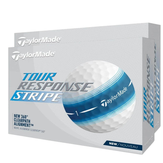Taylormade Tour Response Stripe Golf Balls | Double Dozen