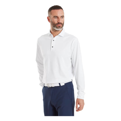 Footjoy ThermoSeries Long Sleeve Golf Polo Shirt 41720