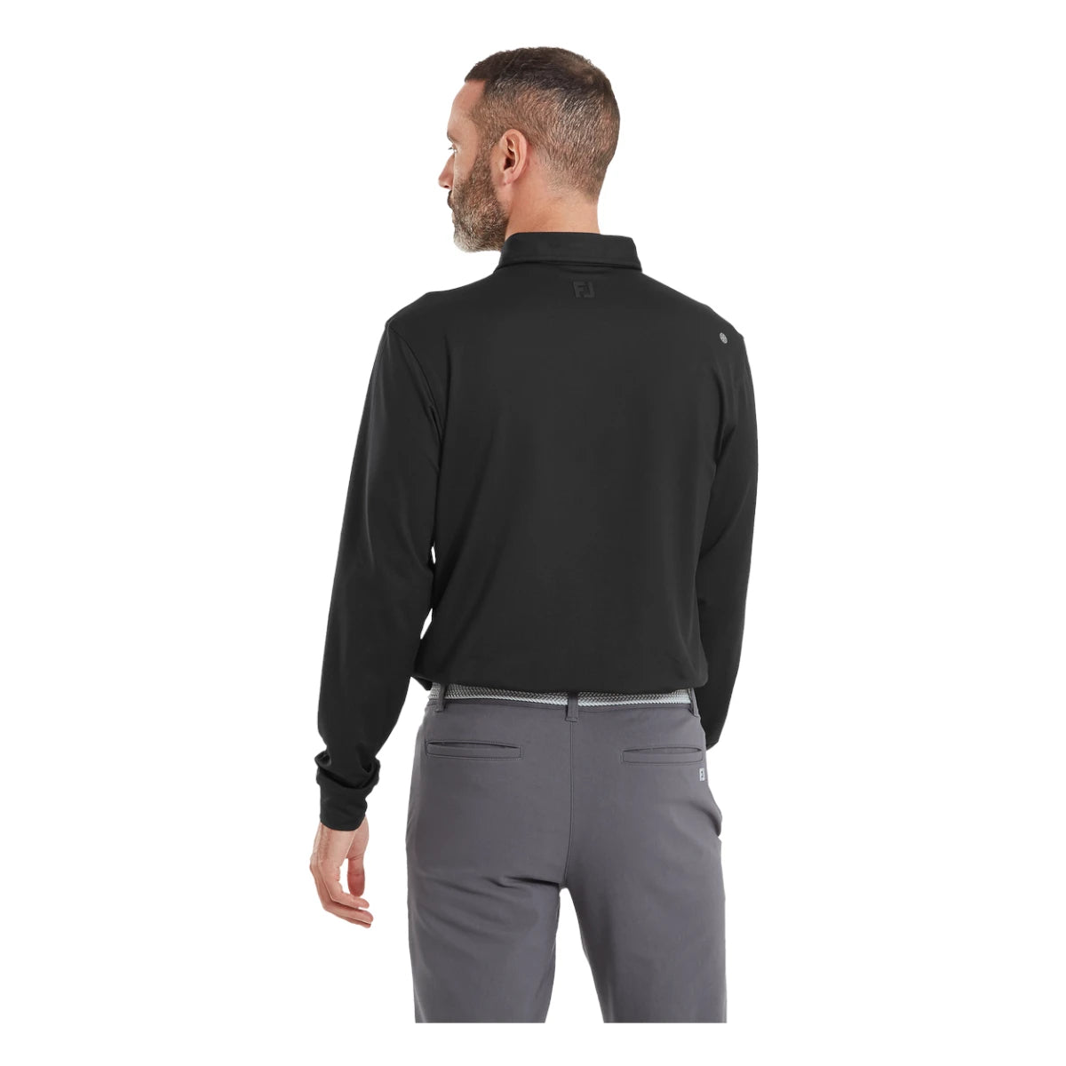 Footjoy ThermoSeries Long Sleeve Golf Polo Shirt 41722