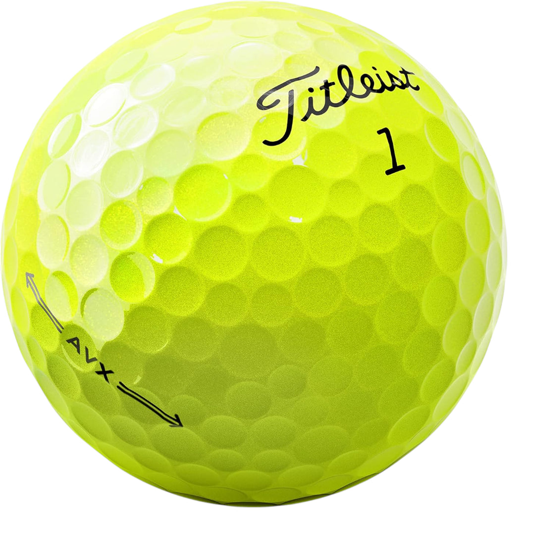 Titleist 2022 AVX Golf Balls | Yellow