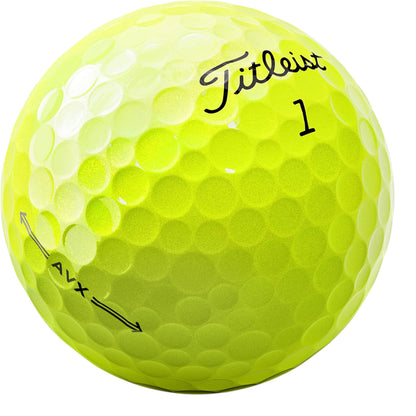 Titleist 2022 AVX Golf Balls | Yellow
