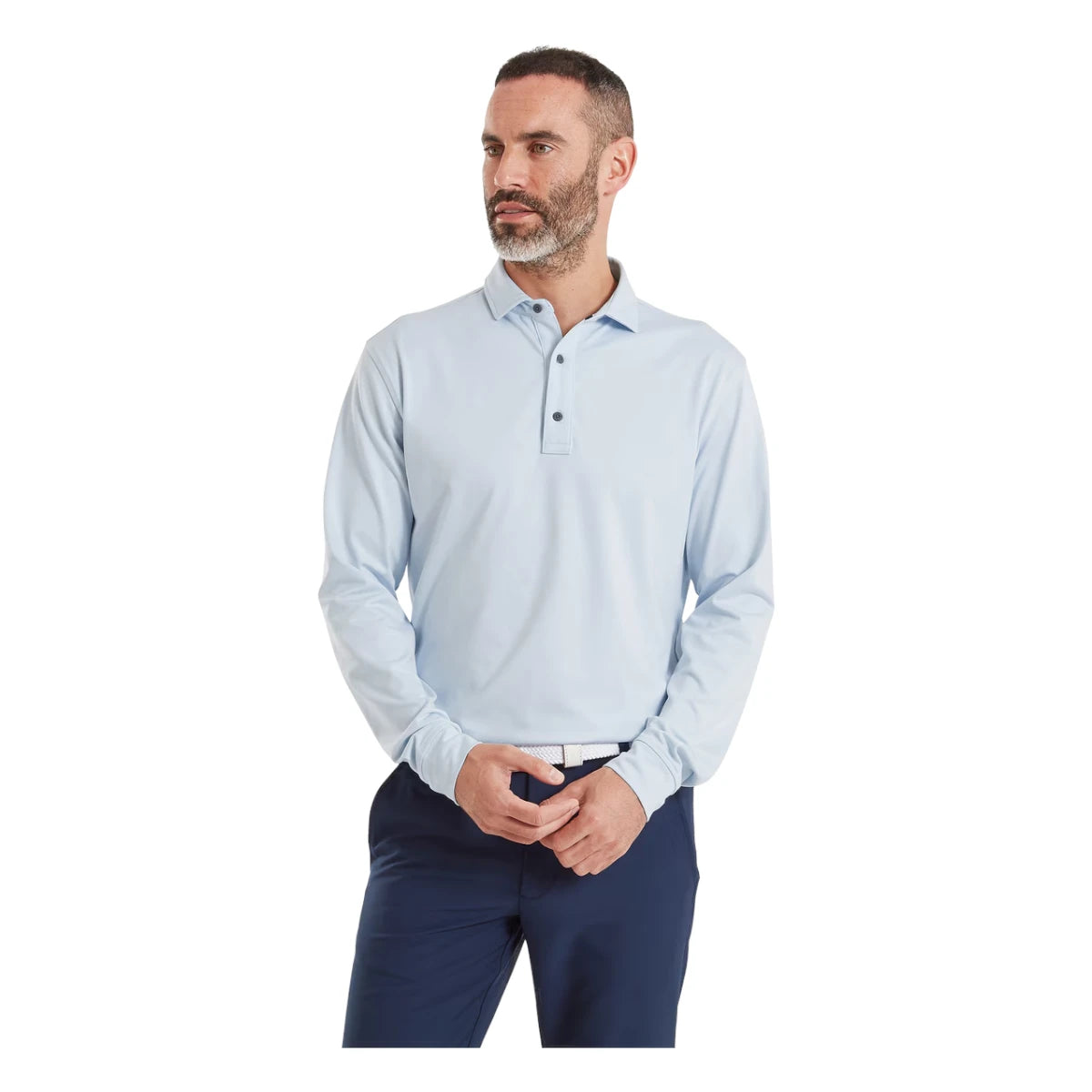 Footjoy ThermoSeries Long Sleeve Golf Polo Shirt 41723