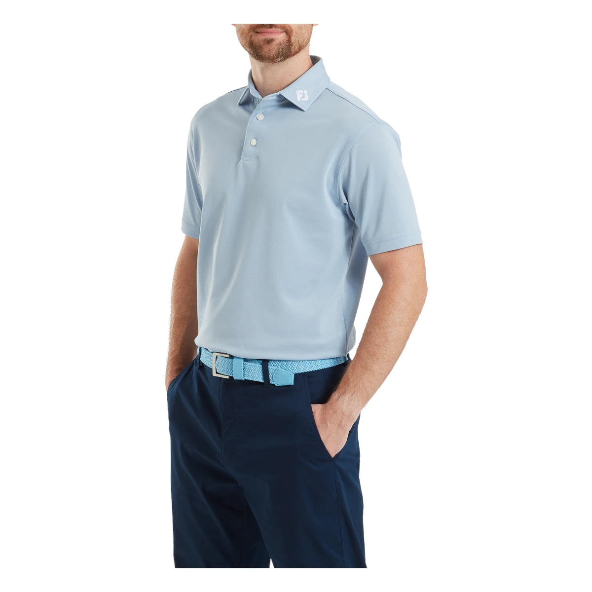 FootJoy Stretch Pique Solid Golf Polo Shirt 39341