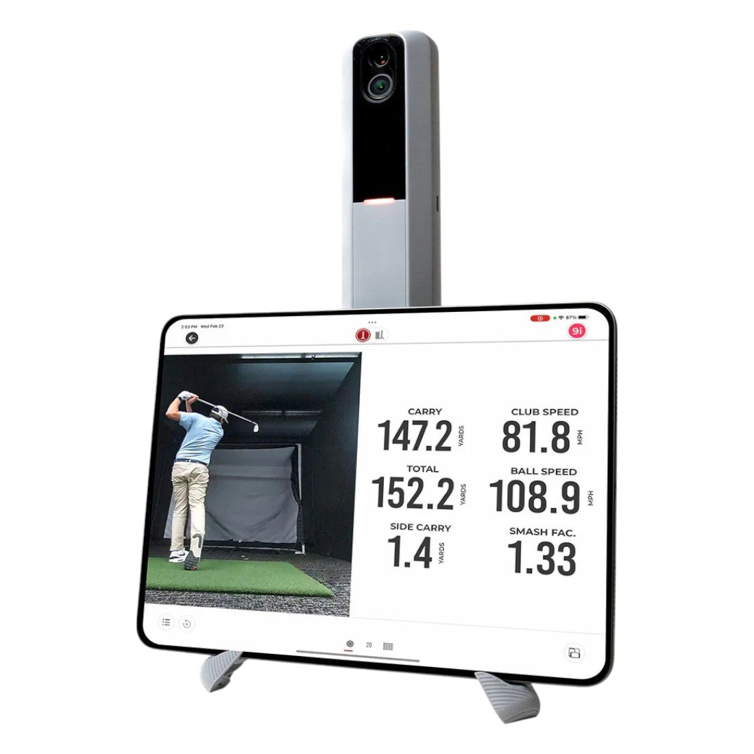 Rapsodo MLM2PRO Mobile Launch Monitor + Golf Simulator 上達へと導くゴルフテ Rapsodo MLM2 Pro Golf Launch Monitor