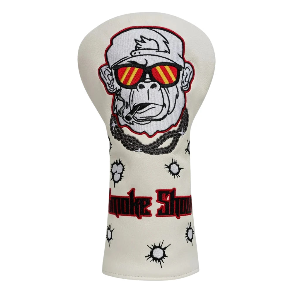 Skins Golf Smoke Show White Headcover | Driver
