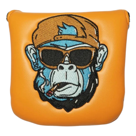Skins Golf Smoke Show Orange Headcover | Mallet