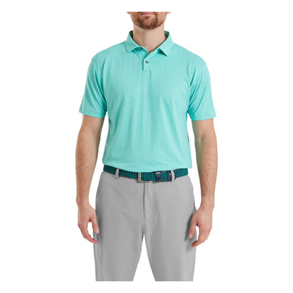 FootJoy Modernist Geo Pique Golf Polo Shirt 39351