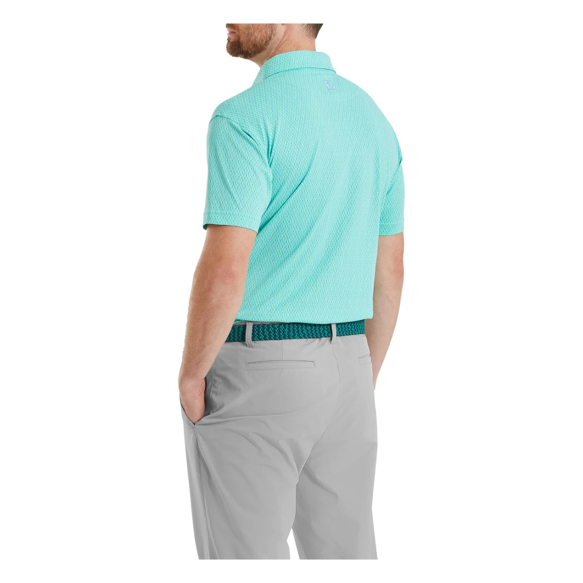 FootJoy Modernist Geo Pique Golf Polo Shirt 39351
