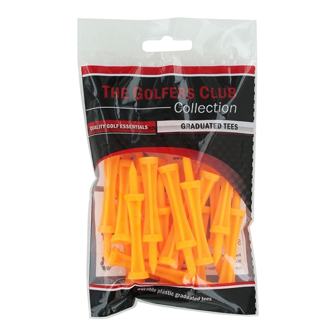 Brand Fusion Graduated Golf Tees | 25 Pack