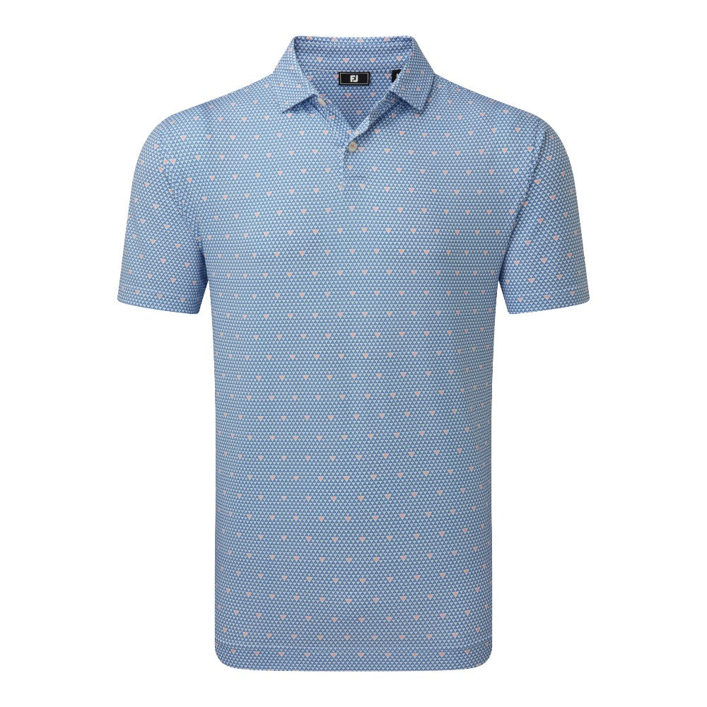 Footjoy Order Geometric Lisle Polo Shirt 40930    