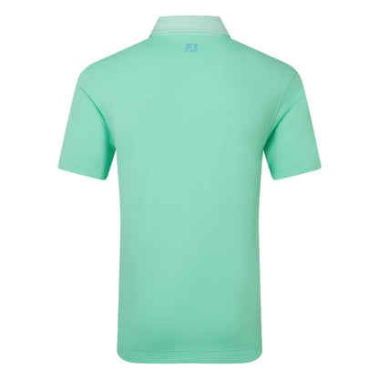 FootJoy Star Geo Trim Pique Golf Polo Shirt 39284