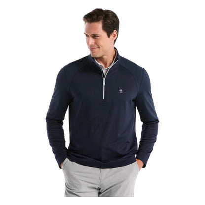 Original Penguin Mixed Media 1/4 Zip Golf Pullover OGKSG049
