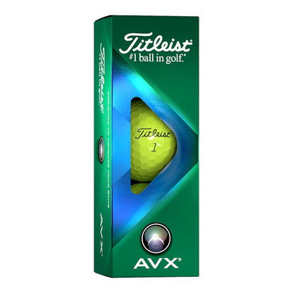 Titleist 2022 AVX Golf Balls | Yellow