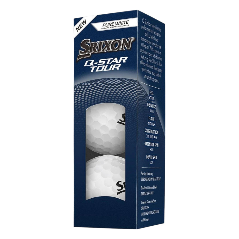 Srixon 2026 Q-Star Tour Golf Balls | White