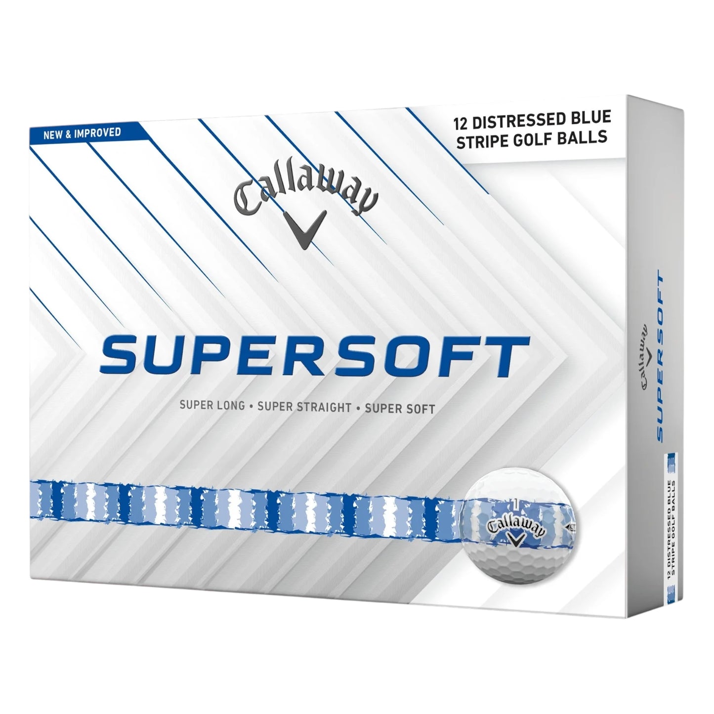 Callaway Supersoft Distressed Stripe Golf Balls