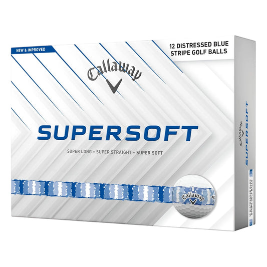 Callaway Supersoft Distressed Stripe Golf Balls