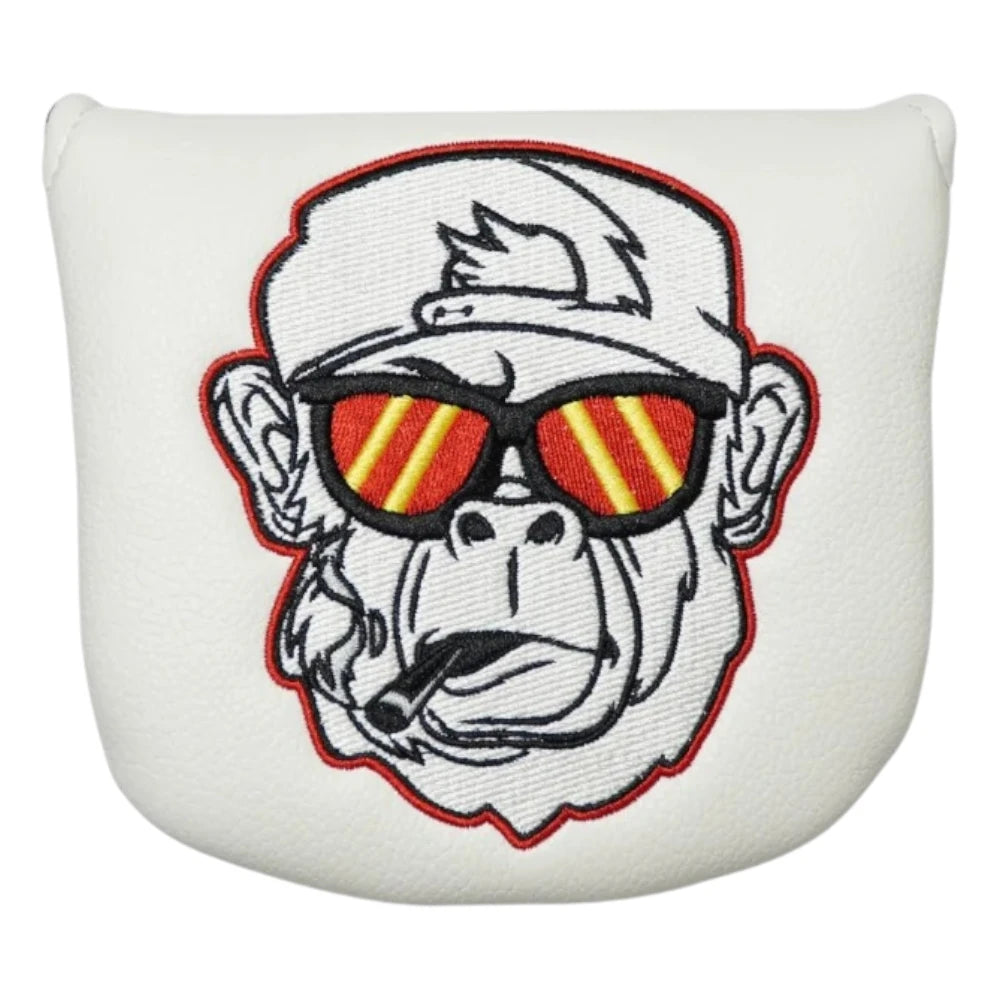 Skins Golf Smoke Show White Headcover | Mallet