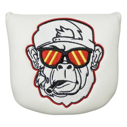 Skins Golf Smoke Show White Headcover | Mallet